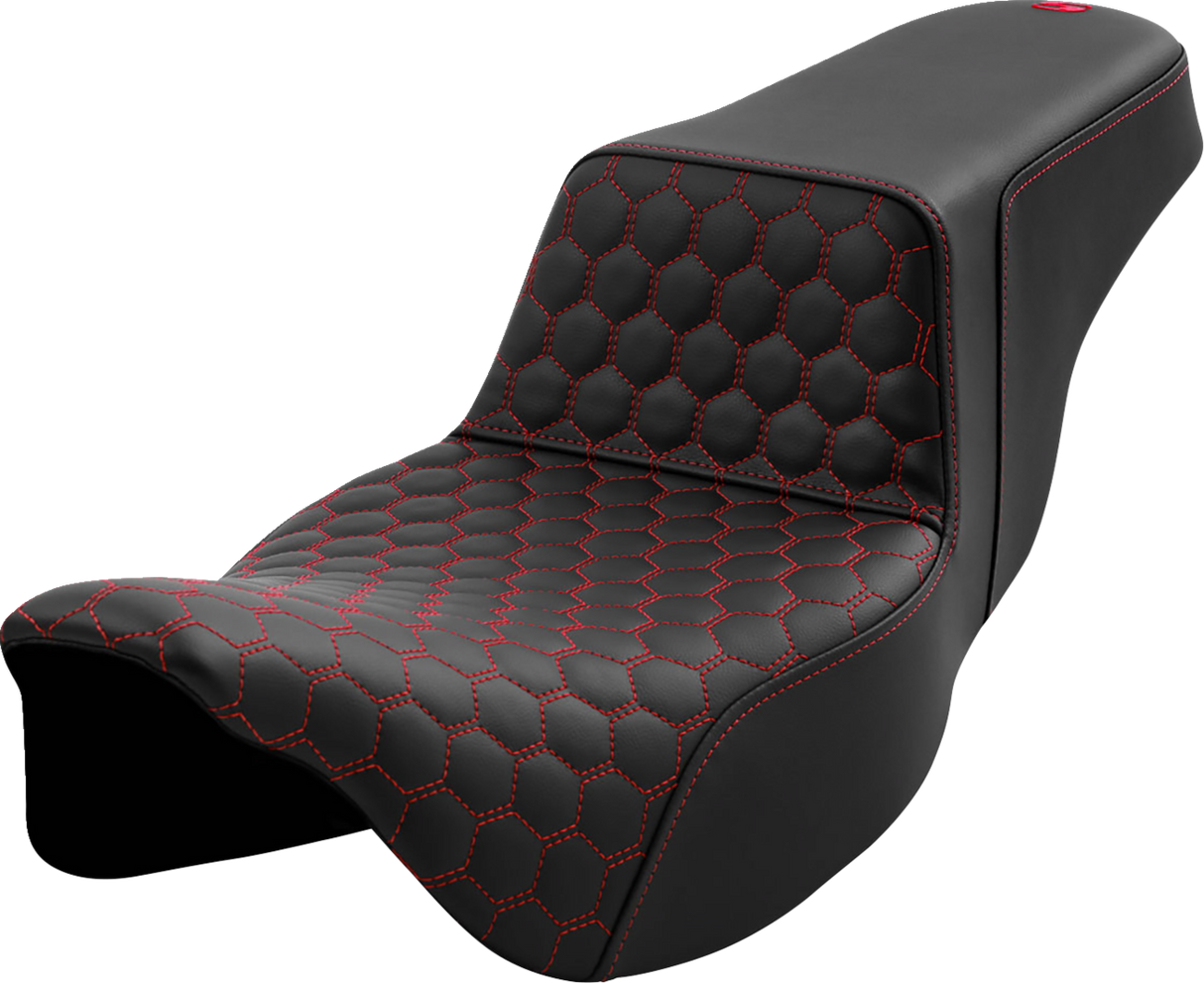 Step-Up Seat - Honeycomb - Extended Reach - Red Stitching - FL \'08-\'23 2009 - 2013