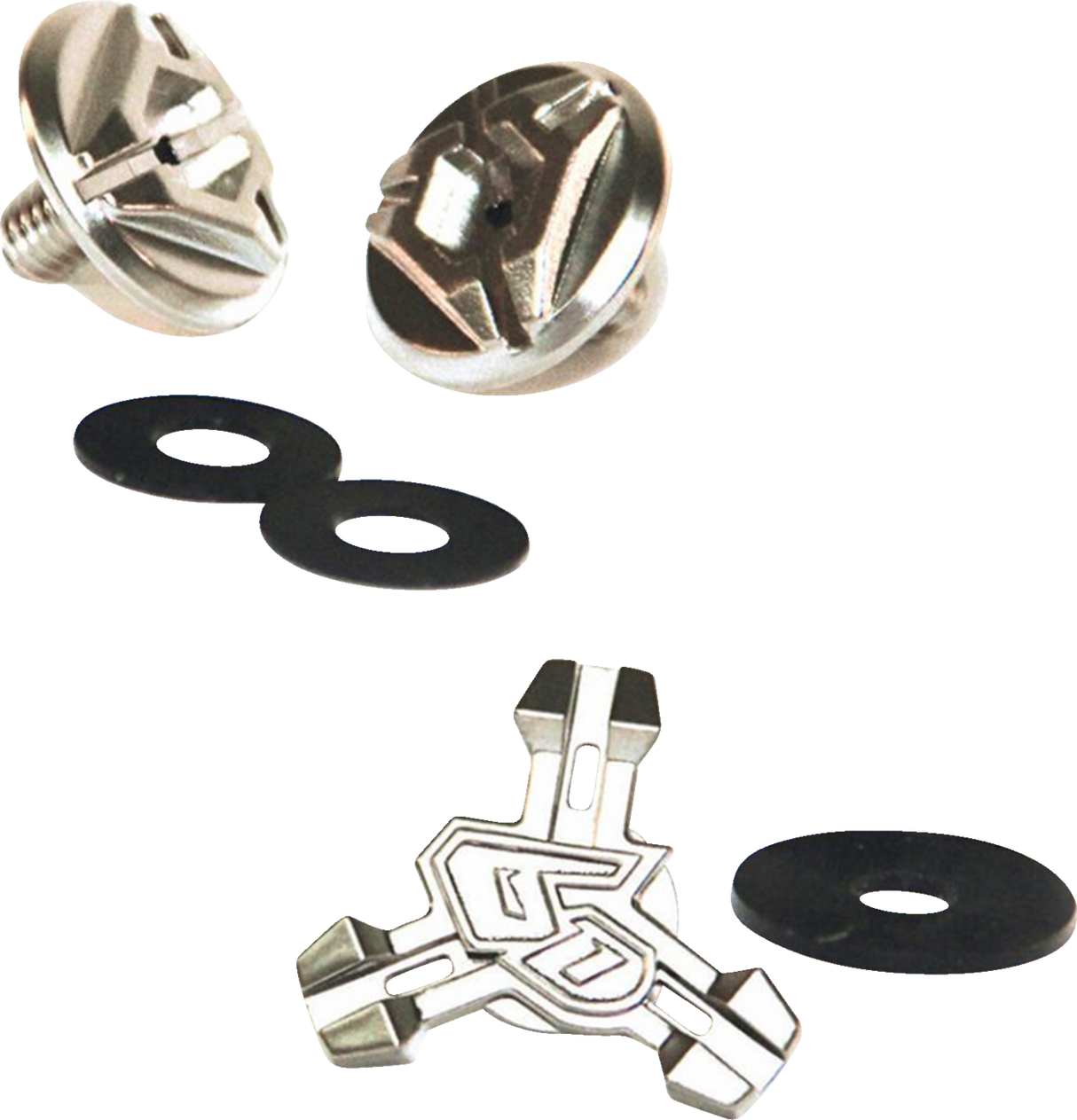 ATR Visor Screws - Chrome