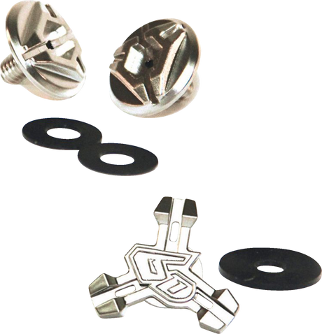 ATR Visor Screws - Chrome