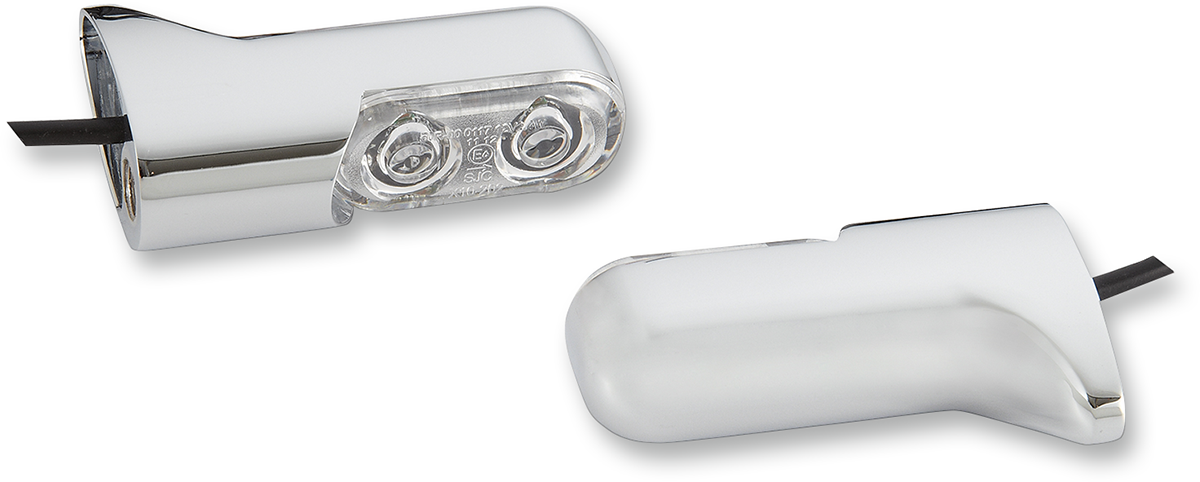 Accessory Marker Lights - Red/Rear - Chrome 2000 - 2020