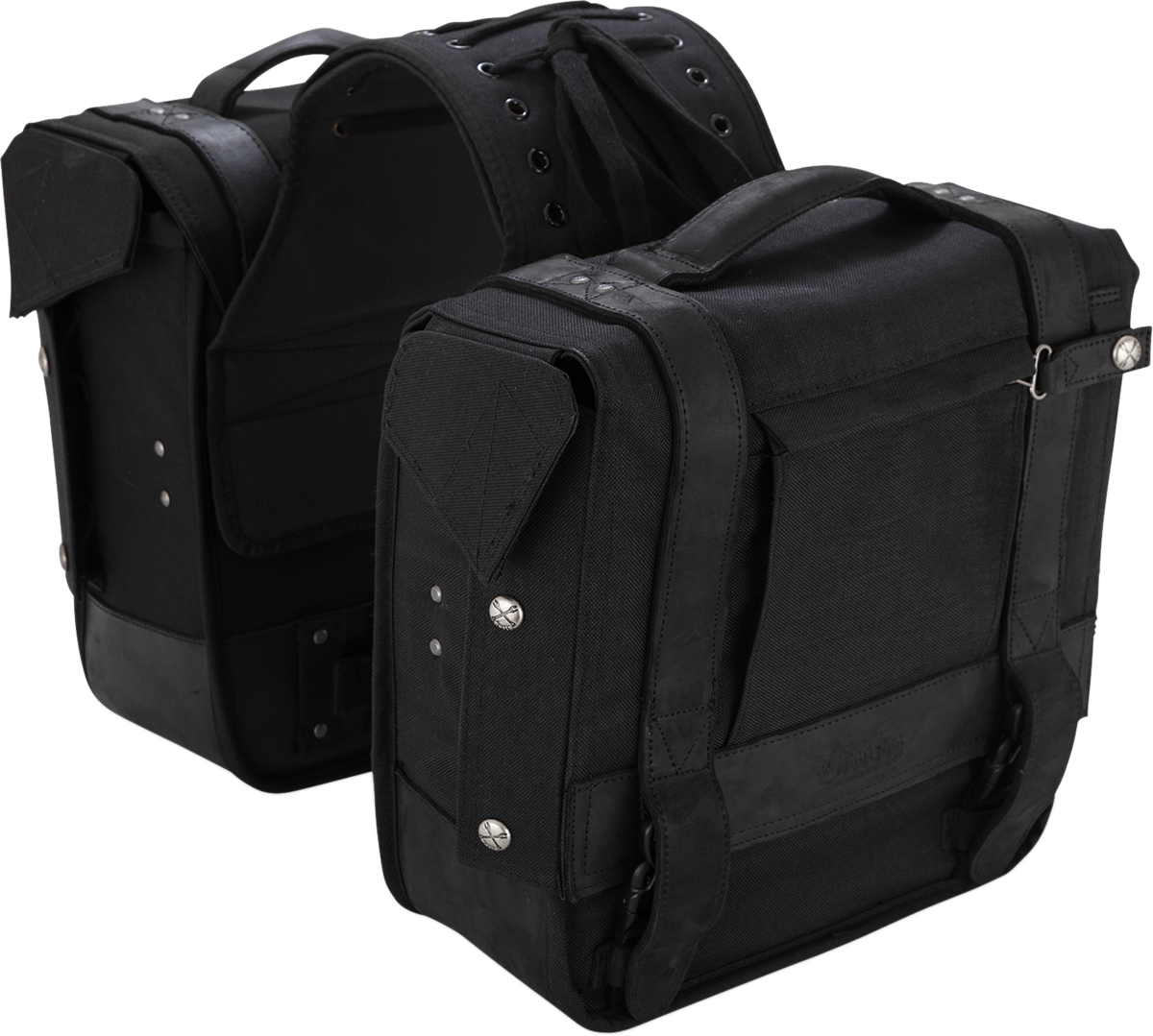 Throw-Over Saddlebag - Black