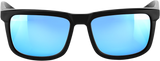 Blake Sunglasses - Matte Black - HiPER Blue Mirror