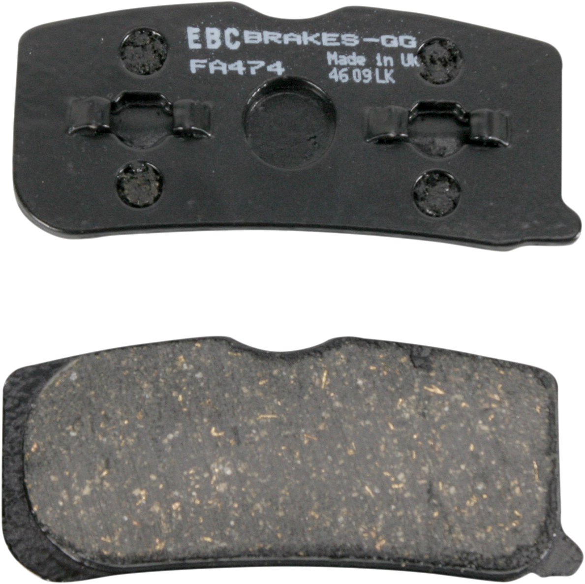 Organic Brake Pads - Spyder - FA474 2008 - 2012