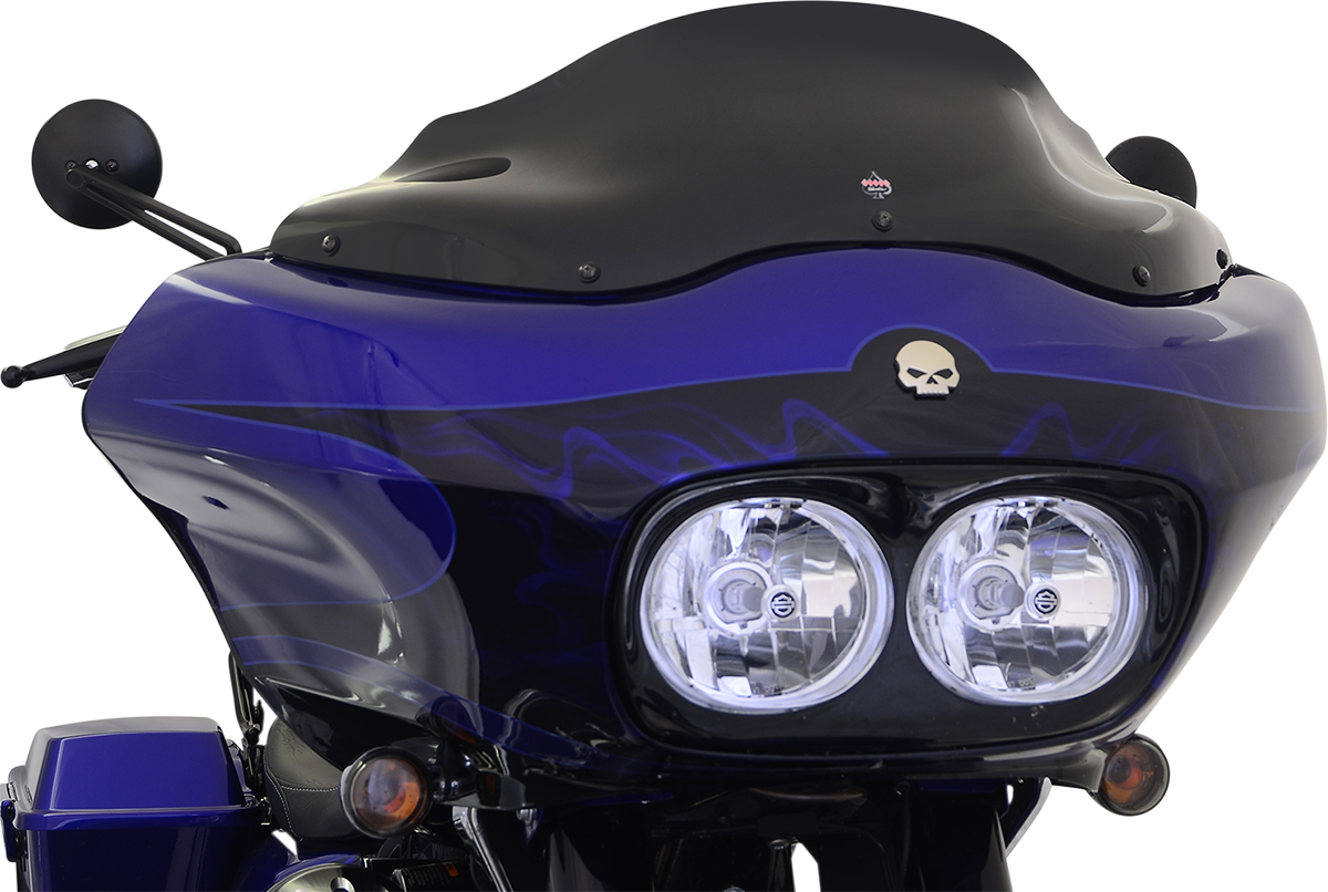 Flare™ Windshield - 8\" - Black - \'98-\'13 FLTR 1998 - 2013