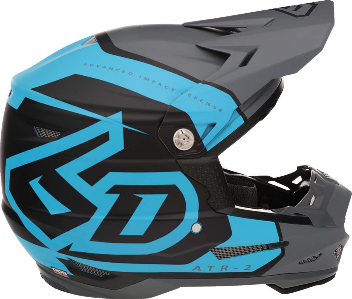 ATR-2 Helmet - Torque - Cyan/Gray - 2XL