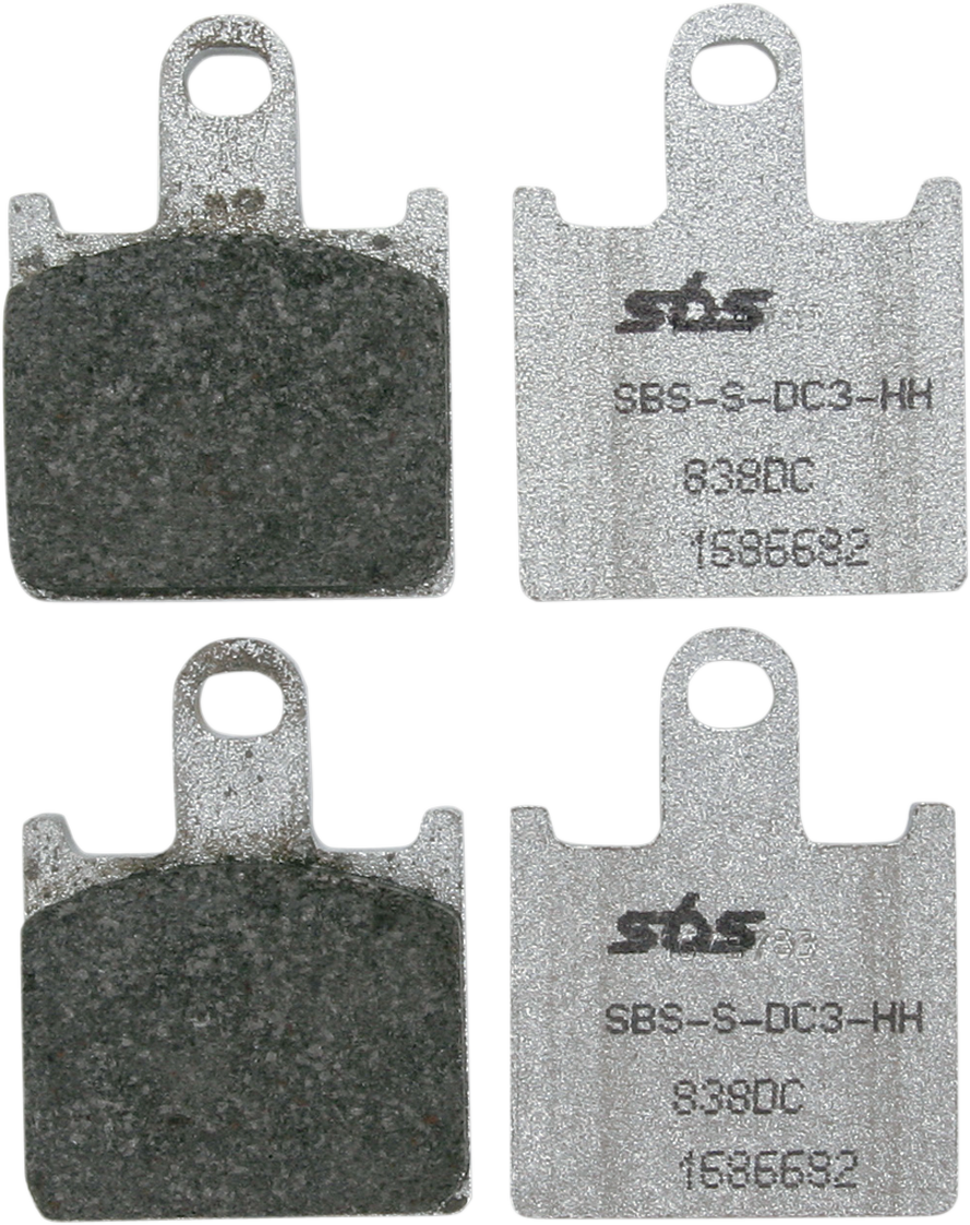 Dual Carbon Brake Pads - ZX-14R 2006 - 2019