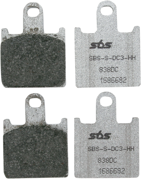 Dual Carbon Brake Pads - ZX-14R 2006 - 2019