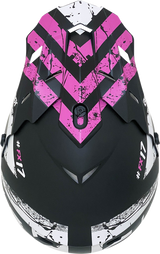 FX-17Y Helmet - Attack - Matte Black/Fuchsia - Large