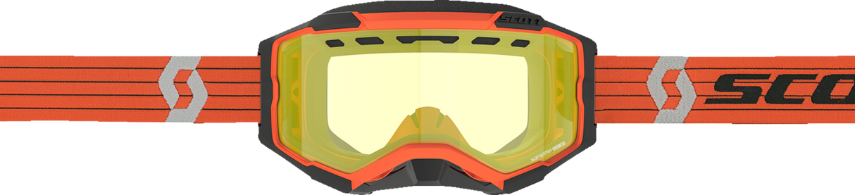 Fury Snow Cross Goggle - Orange/Gray - Yellow