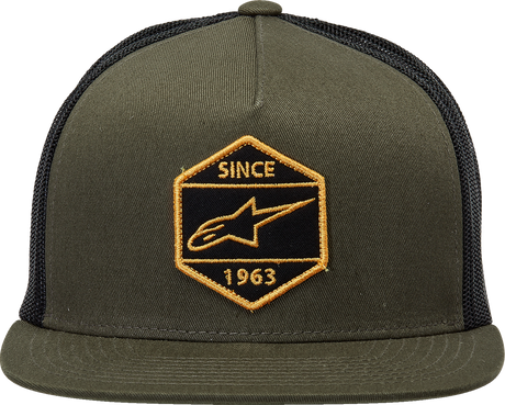 Bolt Trucker Hat - Military/Black - One Size