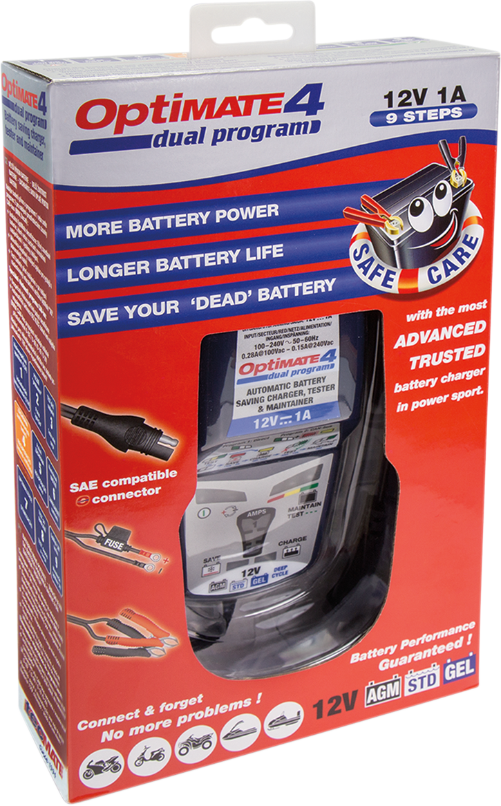 Dual Program Battery Charger/Maintainer