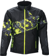 Pivot 7 Jacket - Camo Black/Hi-Vis - Small