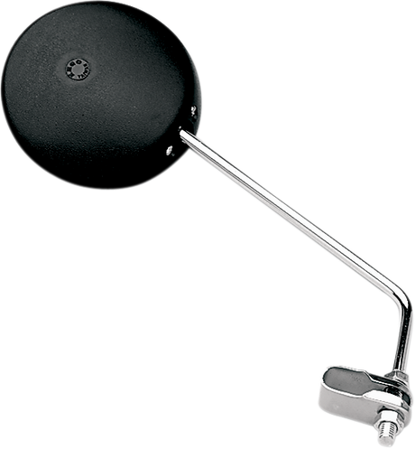 Mirror - Side View - Round - Black w/Chrome Stem - Right/Left