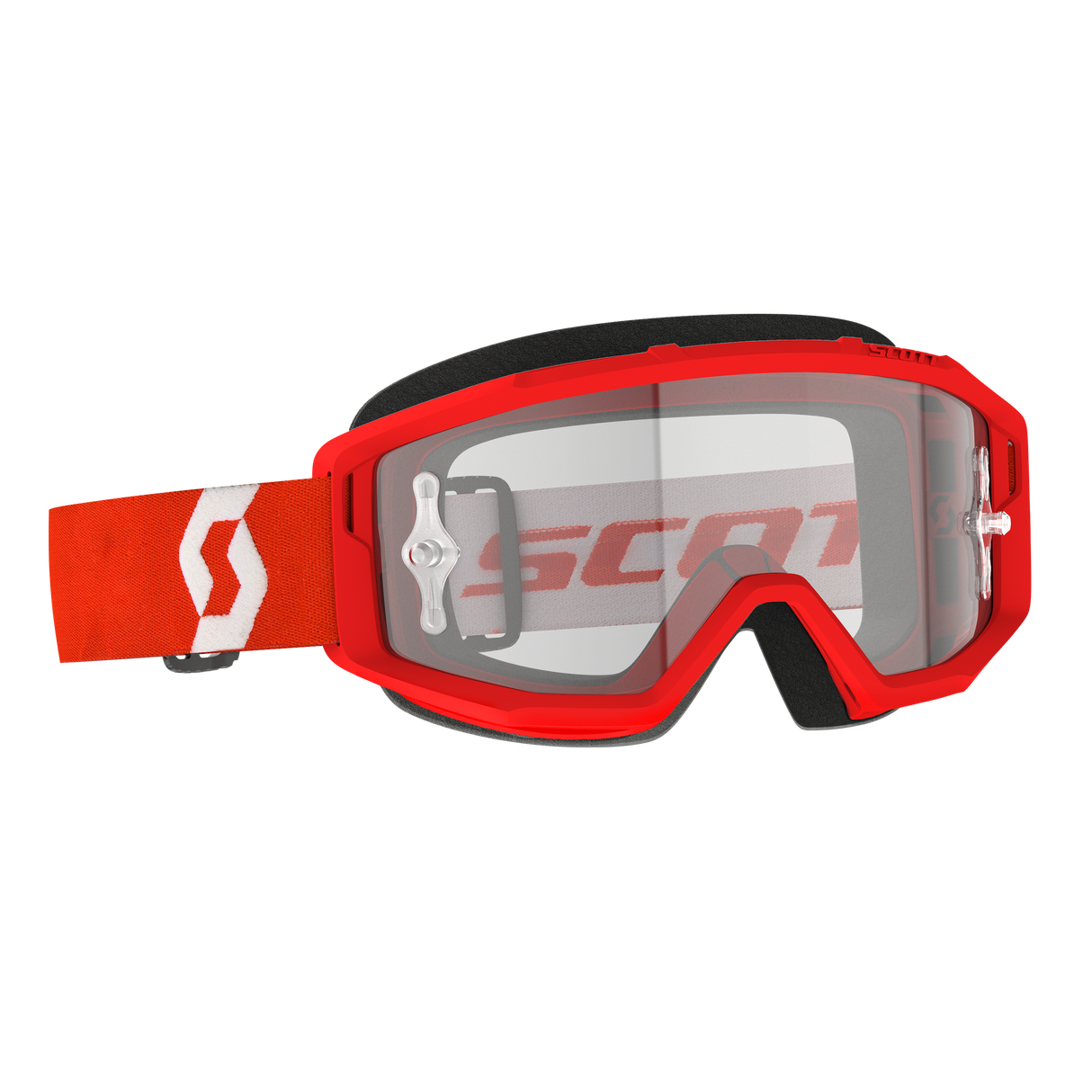 Primal Goggles - Red/White - Clear