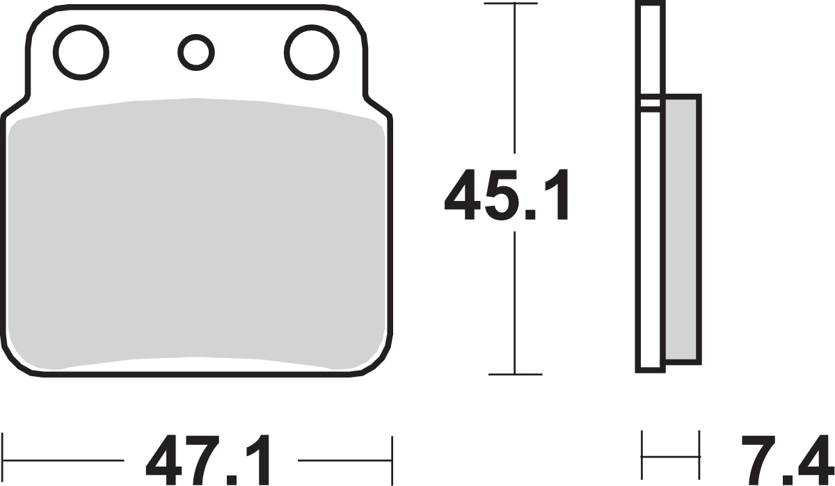 Off-Road Sintered Brake Pads 1987 - 2014