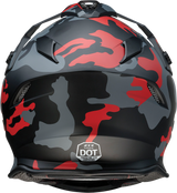 Range Helmet - Camo - Red - 2XL