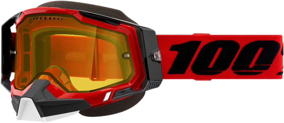 Racecraft 2 Snow Goggles - Red - Yellow