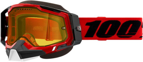 Racecraft 2 Snow Goggles - Red - Yellow