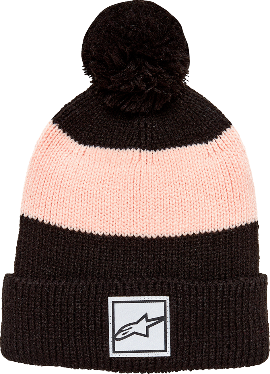 Women\'s Bobble Beanie - Black - One Size