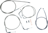 Cable Line Kit - 15\" - 17\" - XVS650CU - Stainless Steel 1998 - 2017