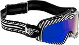 Barstow Goggles - Death Spray - Blue Mirror