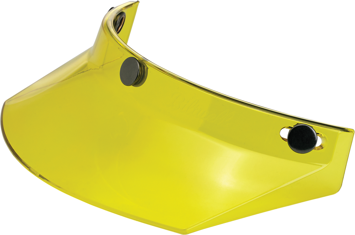 Moto 3-Snap Visor - Yellow