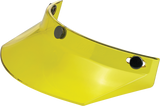 Moto 3-Snap Visor - Yellow