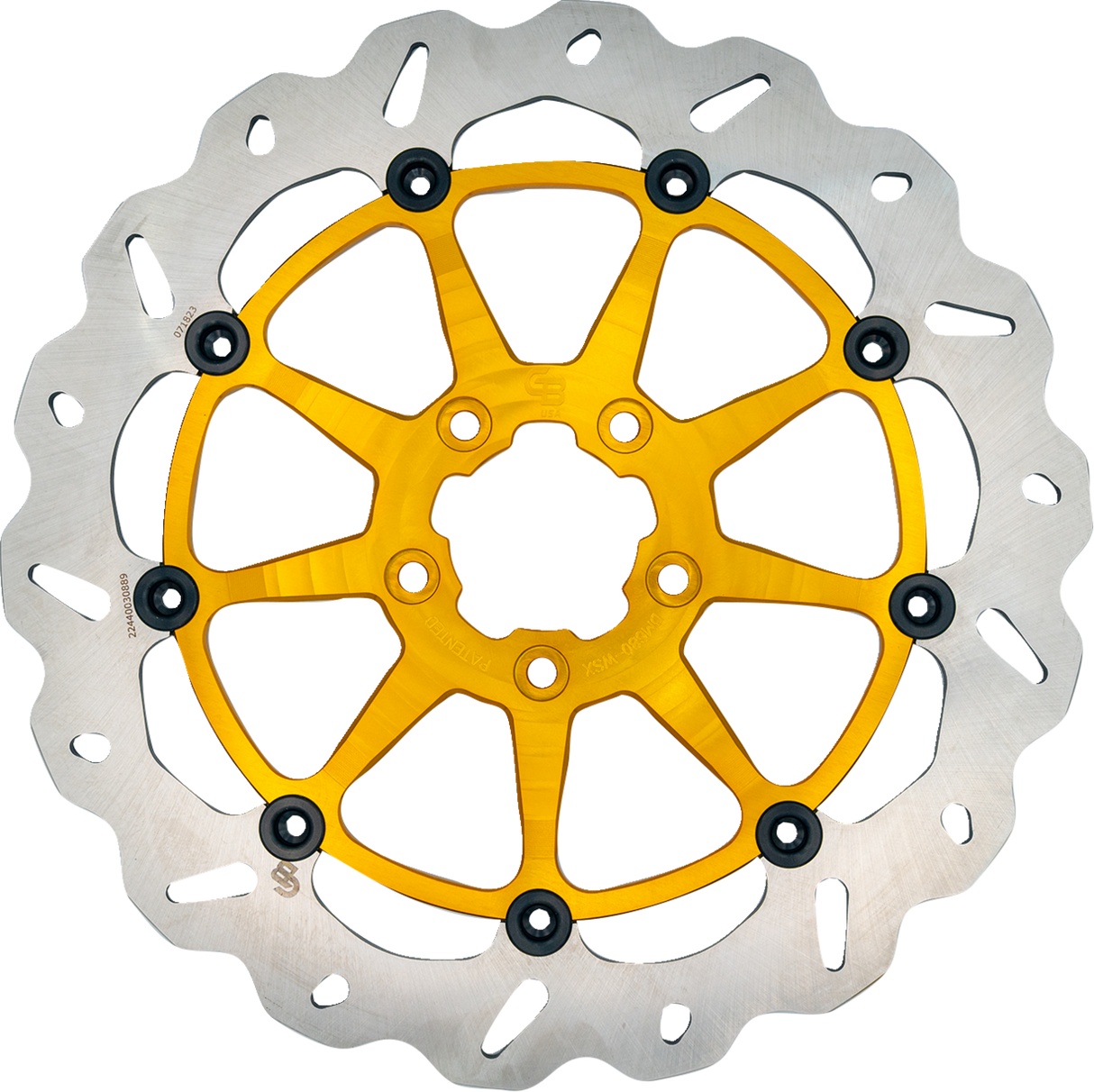 Brake Rotor - Front - Gold