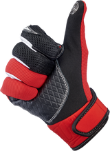 Baja Gloves - Red - Small