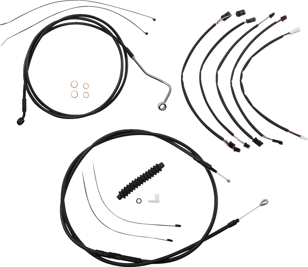 Control Cable Kit - XR - Black 2021 - 2022