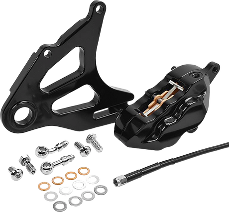 Rear Caliper - Black 2018 - 2022