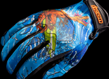 Hooligan™ Dino Fury Gloves - Blue - Large