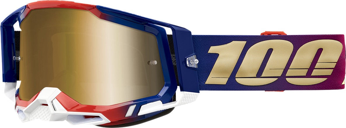 Racecraft 2 Goggles - United - True Gold