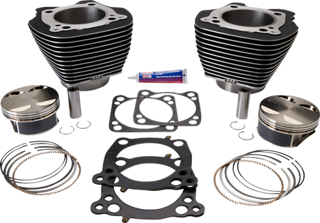 124\" Big Bore Cylinder Kit - M8 - Black 2017 - 2020