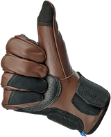 Belden Gloves - Chocolate/Black - XS