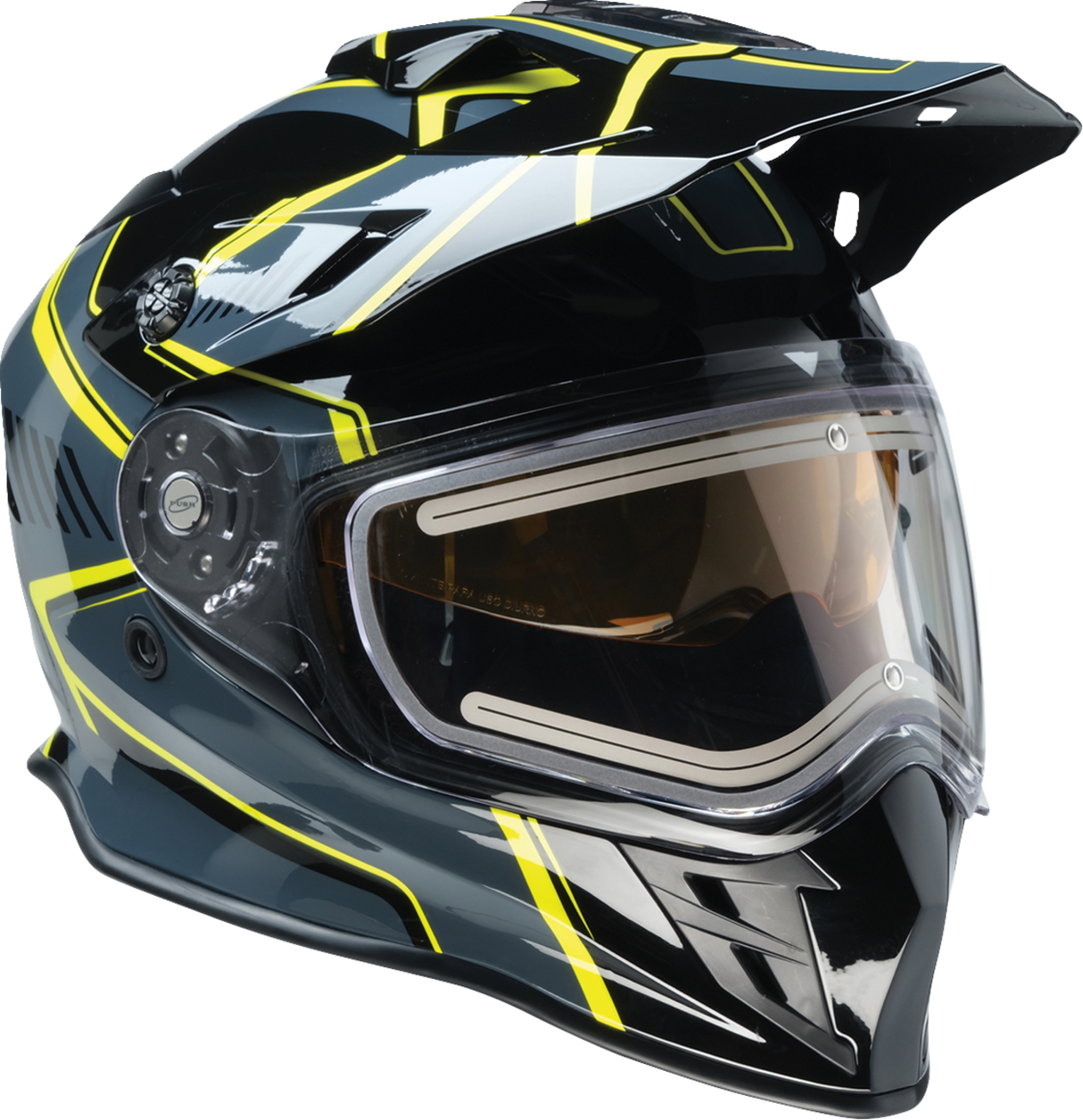 Range Helmet - Rotor - Black/Hi-Viz - XS