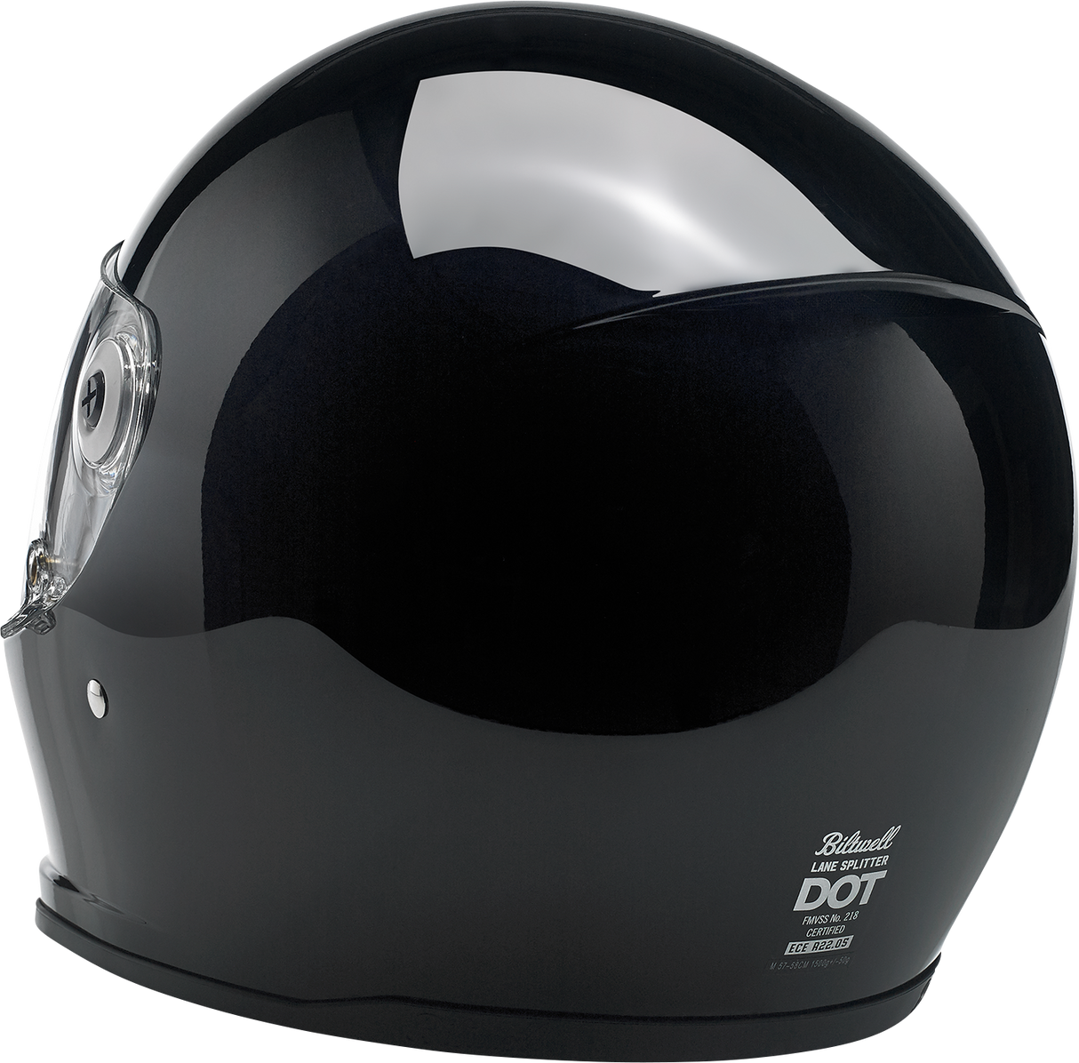 Lane Splitter Helmet - Gloss Black - 2XL