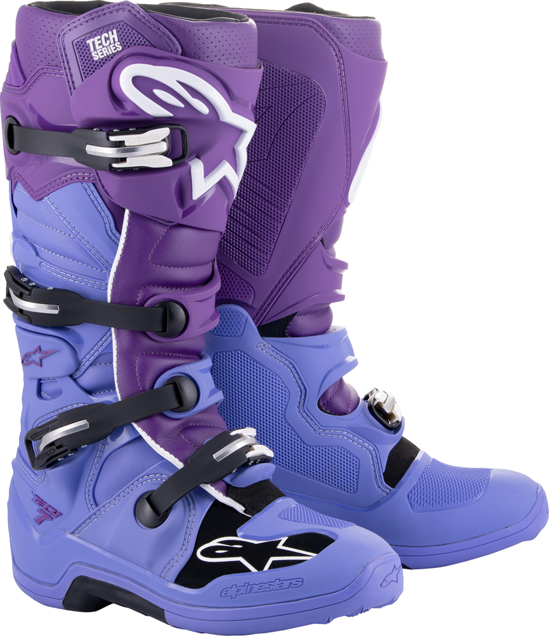 Tech 7 Boots - Purple/White - US 7