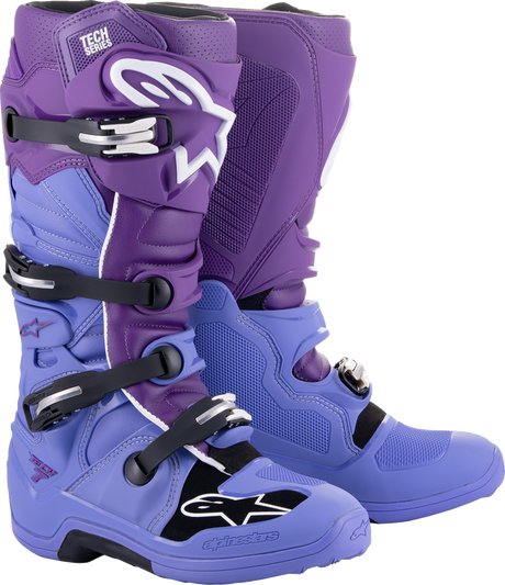 Tech 7 Boots - Purple/White - US 14