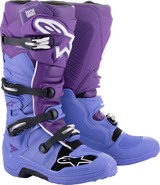 Tech 7 Boots - Purple/White - US 9