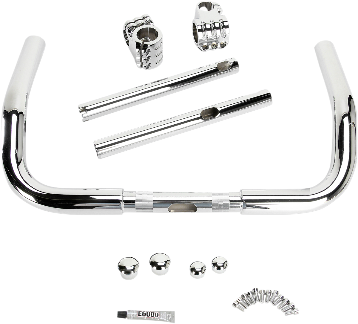 Handlebar - Klip Hanger - 10\" - Chrome 2008 - 2023