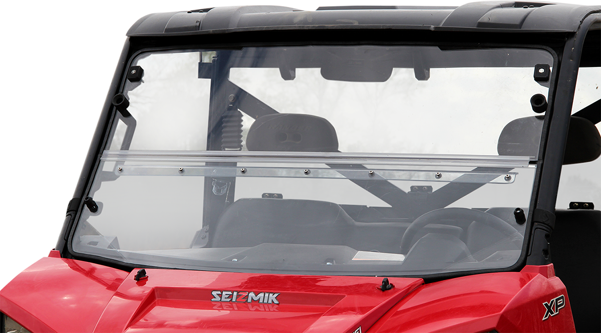 Folding Windshield - Hard Coated Polycarbonate - Ranger 2015 - 2017