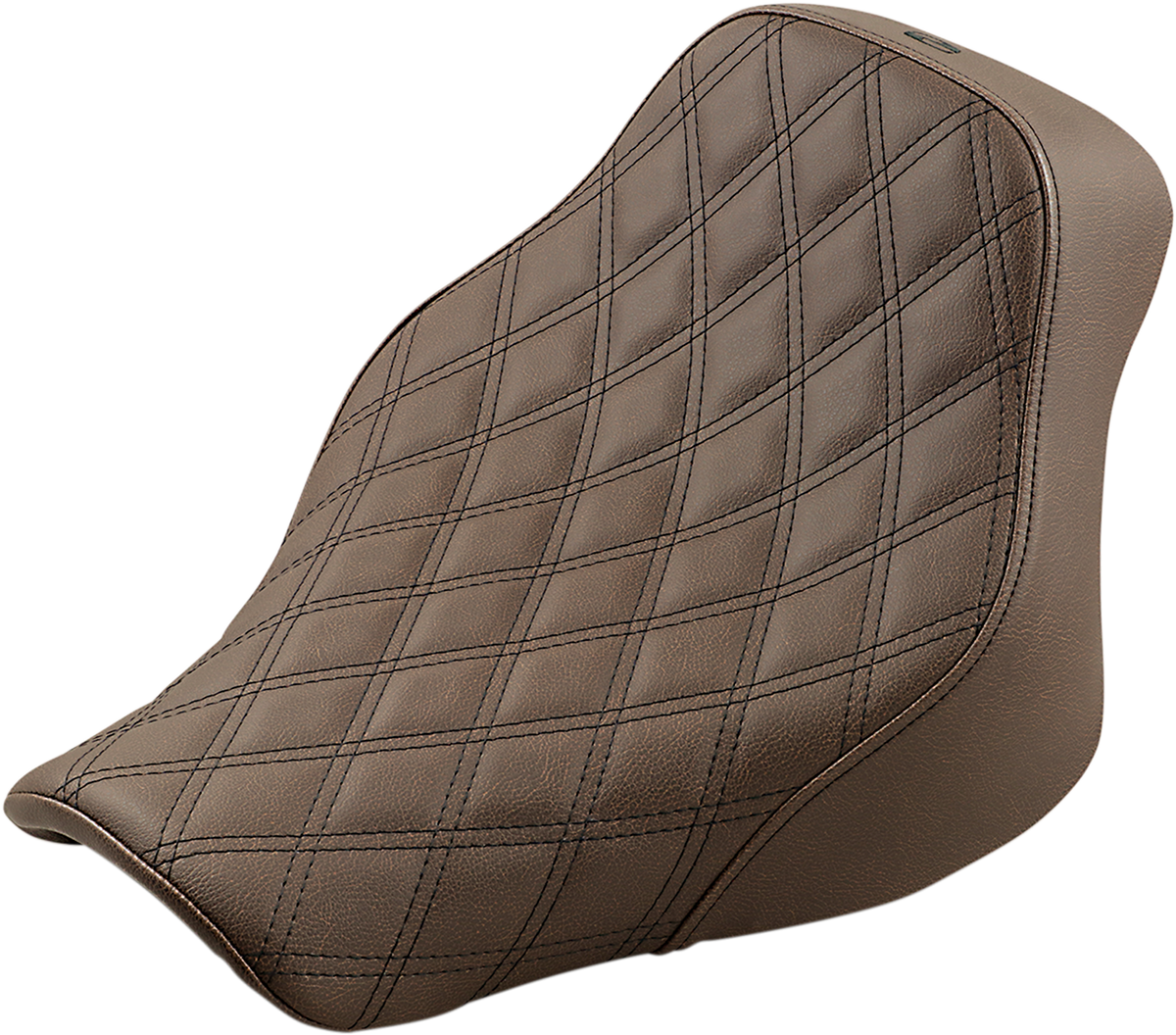 Renegade Solo Seat - Lattice Stitched - Brown - FL \'18-\'20 2018 - 2020