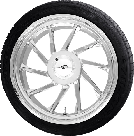 Hurricane 3D Rear Left Wheel (18\"/Chrome)/Falken Tire (215/45ZR18) 2009 - 2023