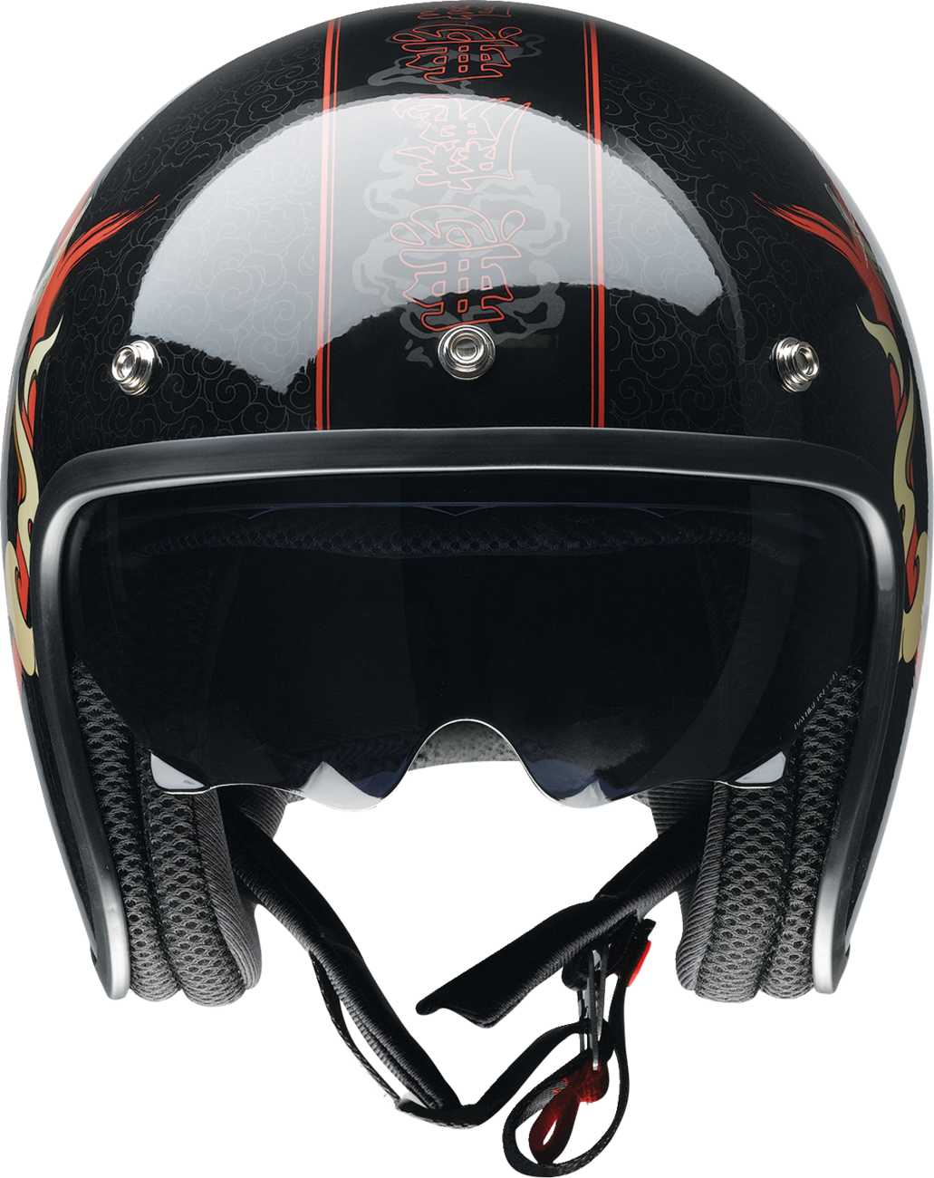 Saturn Helmet - Devilish - Gloss Black/Red - XL