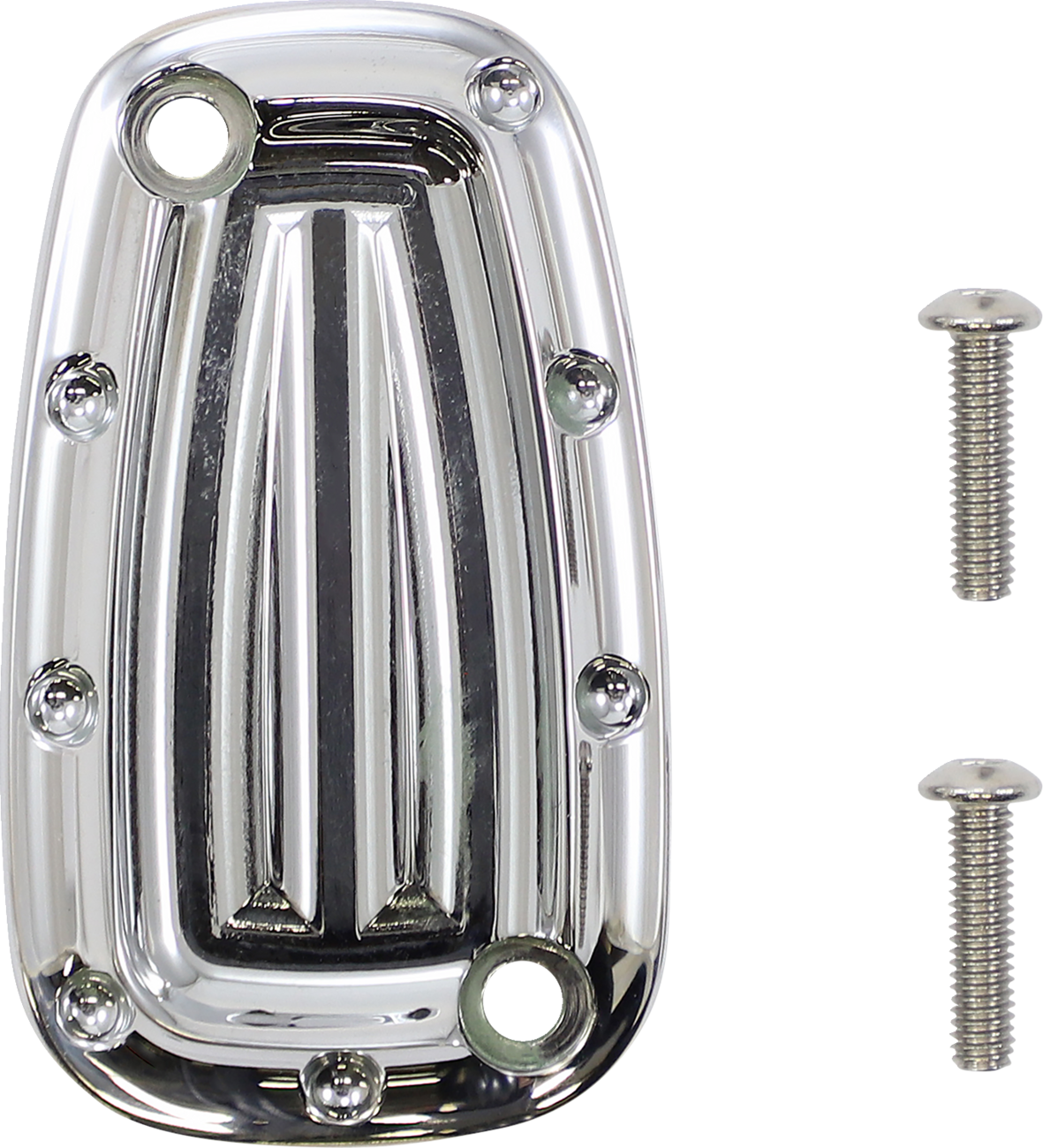 Rear Master Cylinder Cover - Dimpled - Chrome 2018 - 2023