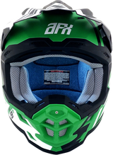 FX-19R Helmet - Racing - Matte Green - Large