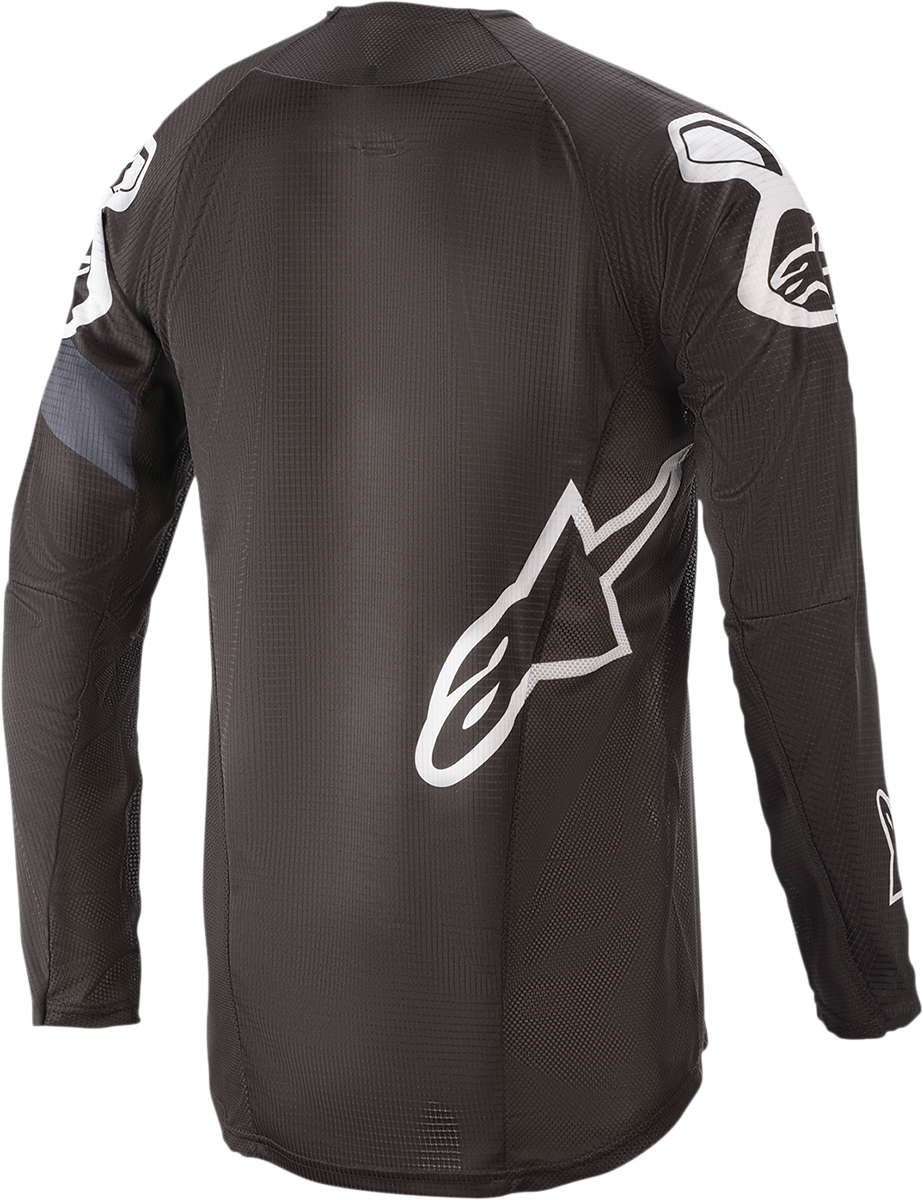 Techstar Long-Sleeve Jersey - Black/Gray - Medium