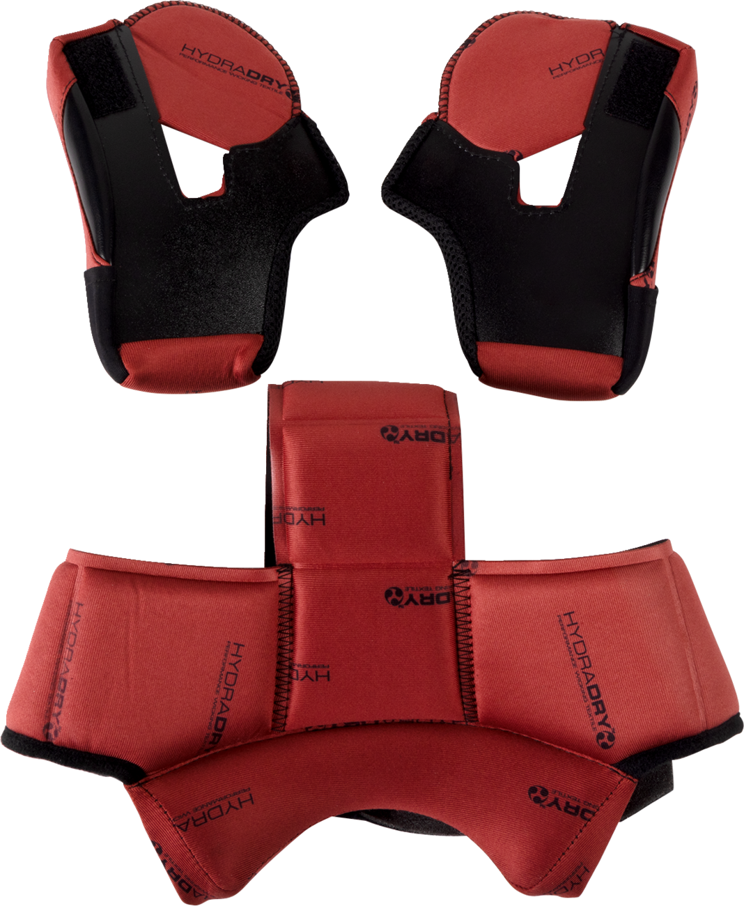 Domain™ Liner/Cheek Pads - Red - Large