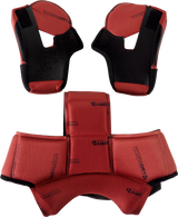 Domain™ Liner/Cheek Pads - Red - Large